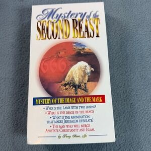 Mystery of the Second Beast Perry Stone Jr VHS Revelation Prophecy 1996 2 HR
